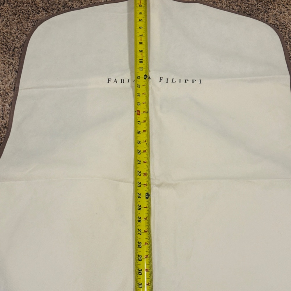 Small Fabiana Filippi Garment Bag Gently Owned FS